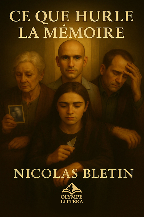 Couverture "ce que hurle la mémoire" Couverture du roman "Ce que hurle la mémoire" de Nicolas Bletin